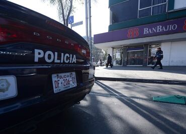 PGJ capitalina investiga robo en sucursal de Banbajío en la Doctores