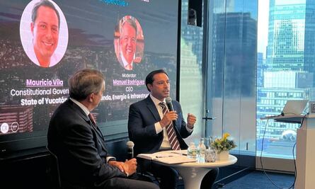 Mauricio Vila destaca crecimiento económico de Yucatán; un lugar para invertir, señala