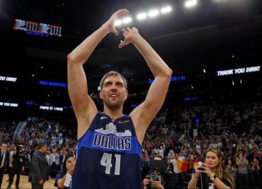 Mavericks de Dallas retirará número de Dirk Nowitzki, "Me llena de orgullo"