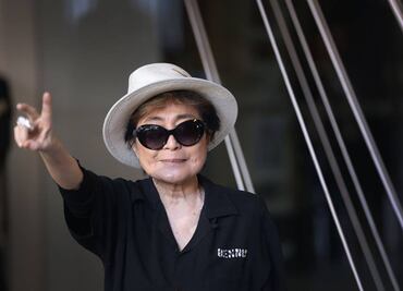 Yoko Ono: "Vine aquí para traer la paz"