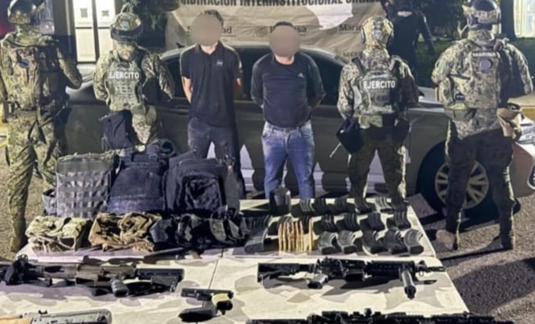 Un reporte al C4i sobre personas armadas en tres vehículos, en la zona poniente de Culiacán, generó una larga persecución de elementos federales y estatales, con intensos intercambios de disparos