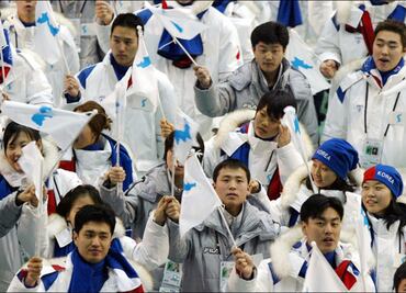 Corea del Norte y Corea del Sur desfilarán juntas en la inauguración de los Juegos Olímpicos de Invierno