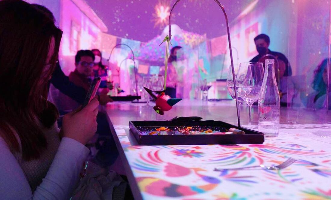 El video mapping te transportará a escenarios fantásticos. Fotos: Facebook "Sensoria"