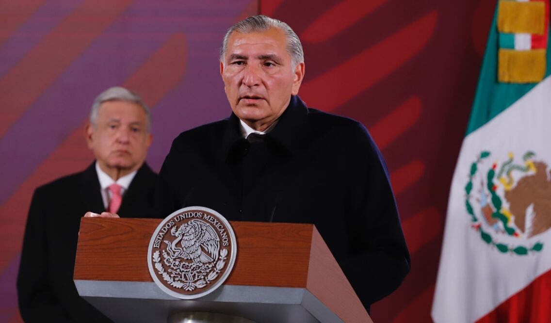 Adán Augusto López, titular de Gobernación, aseguró que en la reforma a las leyes secundarias en materia electoral aprobada en la Cámara de Diputados no hay ninguna inconstitucionalidad. Foto: Berenice Fregoso