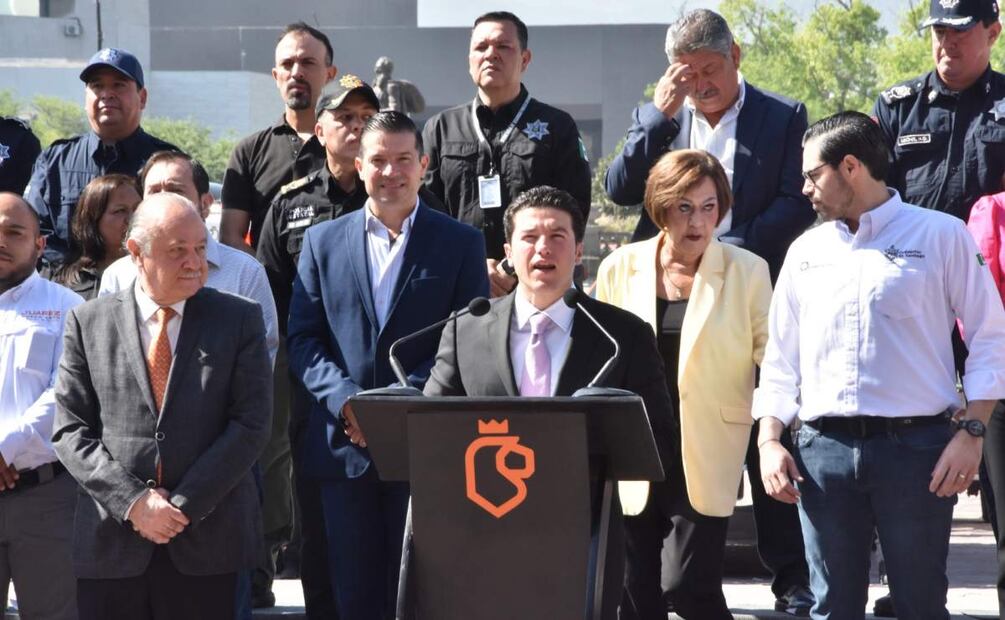 Samuel García da banderazo al Operativo de Semana Santa en Nuevo León (11/04/2025). Foto: Emilio Vázquez / EL UNIVERSAL