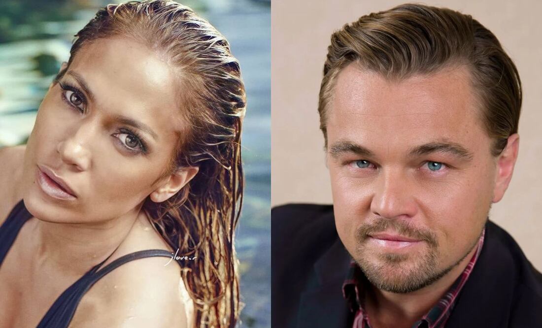 Jennifer López y Leonardo DiCaprio. Fuente Instagram: @jlo.world y @dicapriofp_