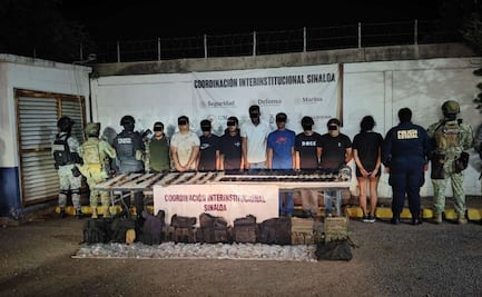 Caen 9 presuntos criminales en Sinaloa; 5 colombianos y un cubano, entre los detenidos