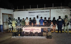 Caen 9 presuntos criminales en Sinaloa; 5 colombianos y un cubano, entre los detenidos