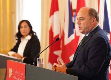 “No somos Amazon”, advierte ministro de Defensa a Ucrania, por pedidos de armas; reclama "gratitud"