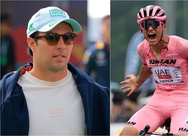 Checo Pérez felicita a Isaac del Toro, tras conquistar la etapa 17 del Giro de Italia; "qué orgullo", escribió