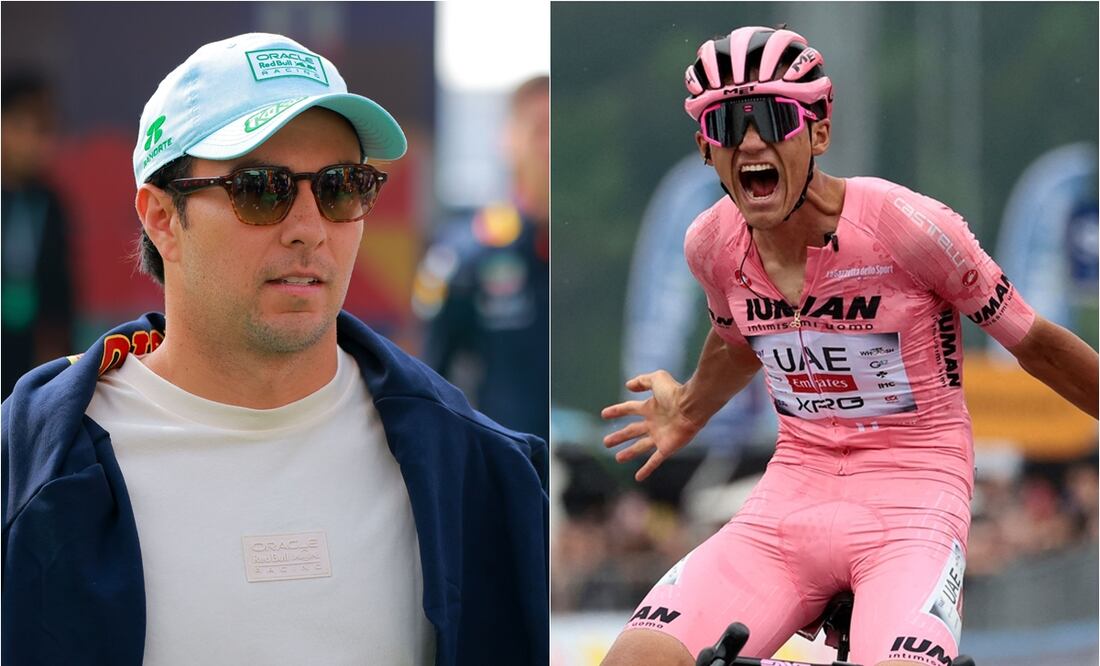 Checo Pérez dedicó un mensaje a Isaac del Toro. FOTO: ESPECIAL