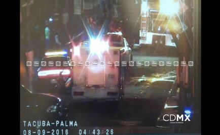 Sofocan incendio en Palma y Donceles