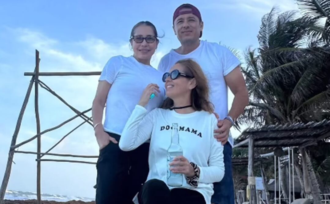 Yolanda Andrade se recupera tras dos años de problemas de salud, la conductora comparte tiempo con sus hermanos.