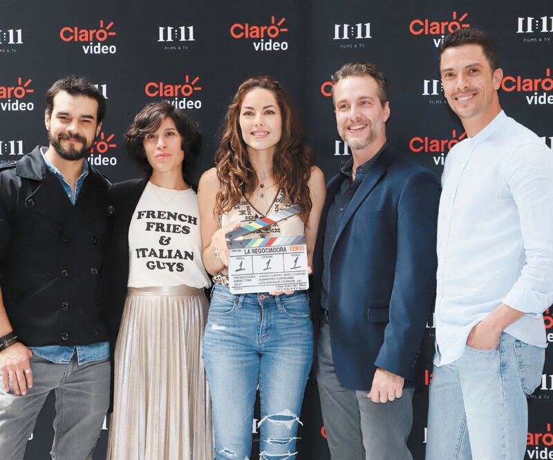 Comenzaron a grabar la serie de Claro Video en 2019 en la Ciudad de México. Edgar Negrete/CLASOS