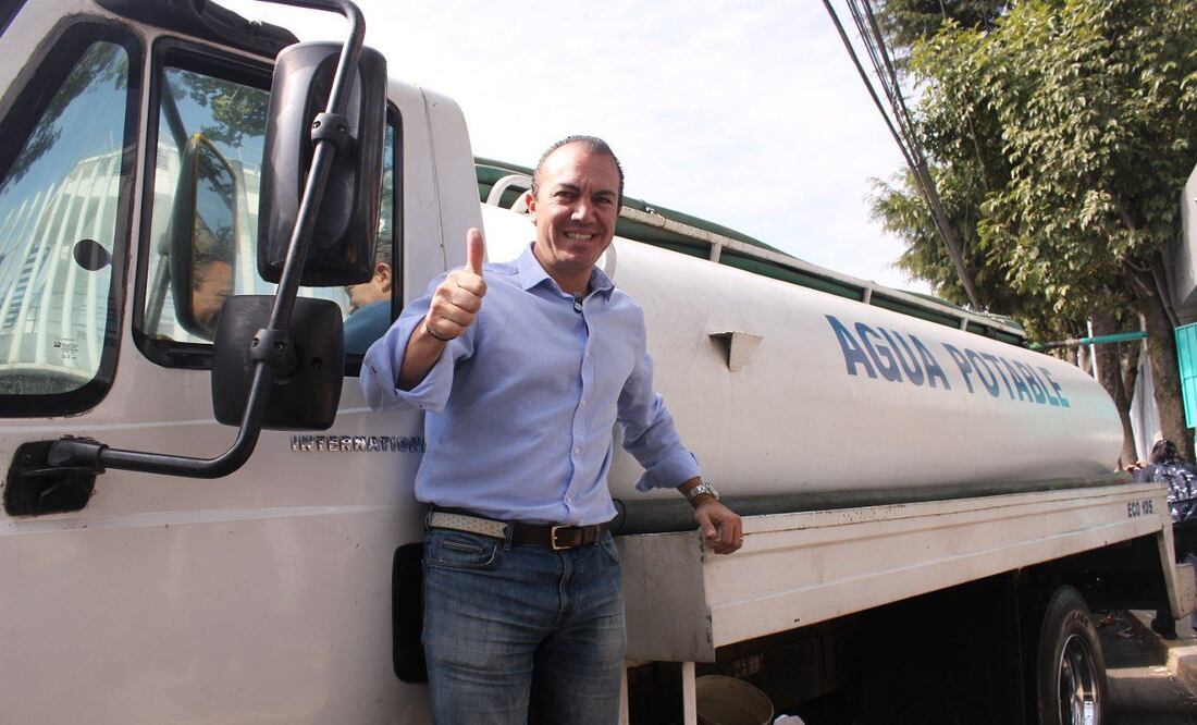 El alcalde de Cuajimalpa, Carlos Orvañanos, asegura que el reparto de agua en la demarcación será sin distingo político. (Foto: especial)