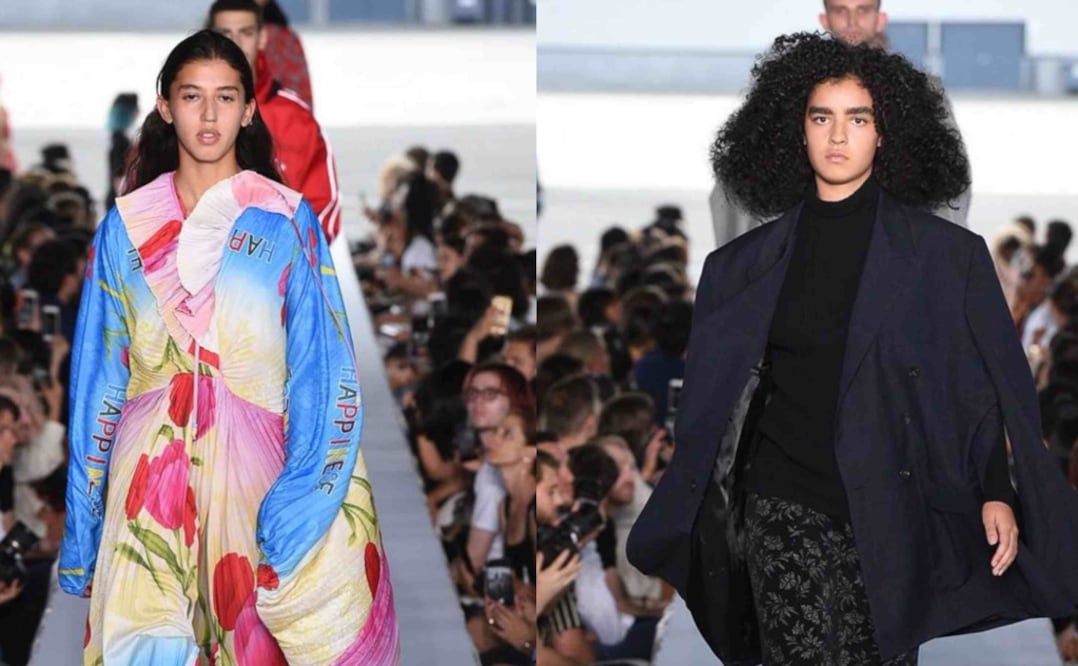María González y Fernanda Álvarez fueron las dos modelos que seleccionó el equipo de Vetements para su desfile. Foto: Cortesía