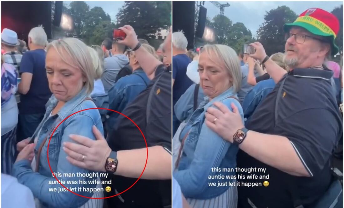 Hombre se equivoca de esposa. Foto: Capturas de TikTok @eryngibbs_