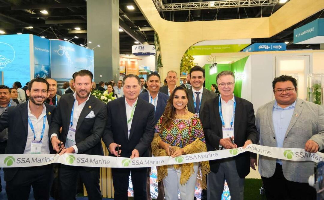 Mara Lezama consolida la confianza en Cozumel y Mahahual como destinos líderes de turismo de cruceros en el Seatrade Cruise Global en Miami. Foto: Especial