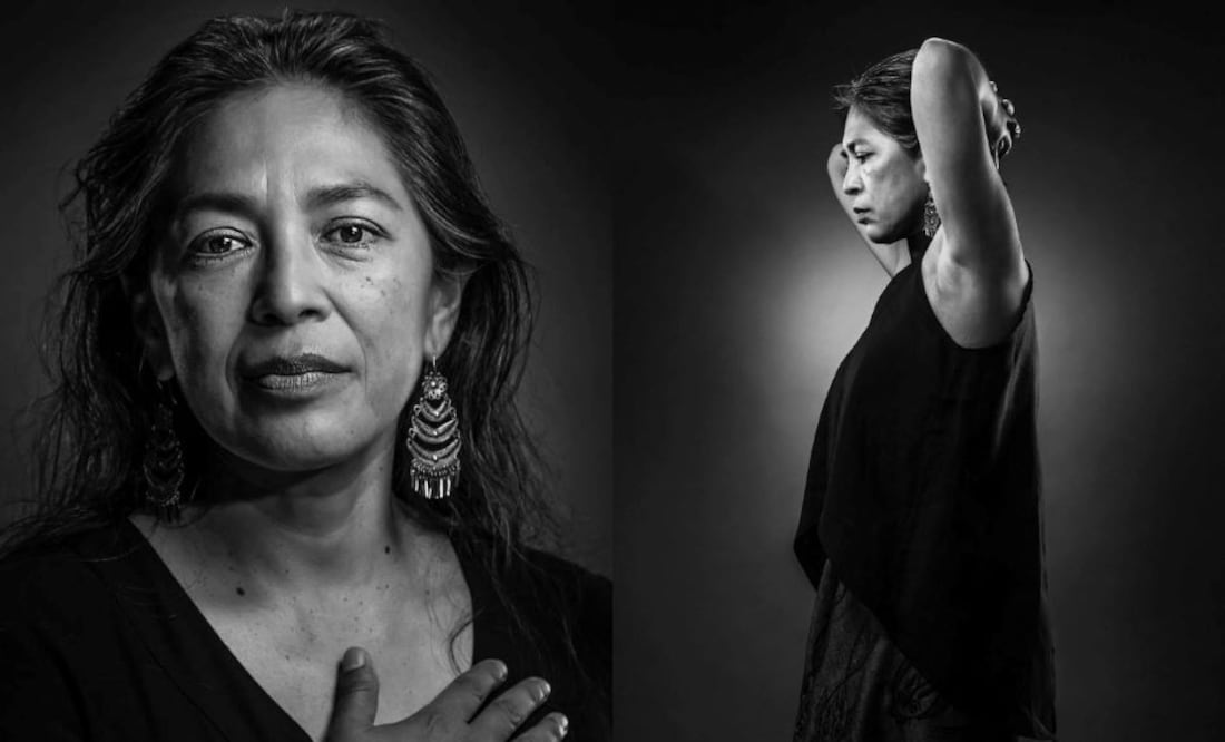 Un fotografía de sesión de la cineasta y actriz ñuu savi Ángeles Cruz/ Fausto Paz