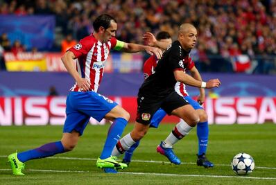 Así se vivió el encuentro Atlético-Leverkusen