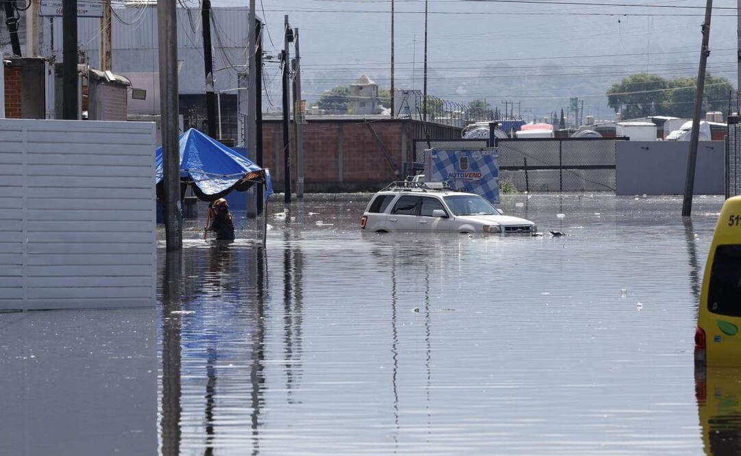 Lluvia satura sistema de drenaje de municipales, estatales y federales ZMVM (03/06/2025). Foto: Arturo Contreras / EL UNIVERSAL