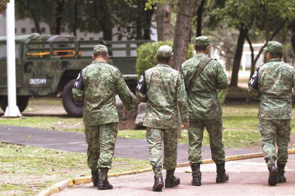 Atención de delitos locales. Claudia Sheinbaum dijo que falta la firma de convenios para que la Guardia se encargue de los delitos del fuero común. Foto/ARCHIVO EL UNIVERSAL