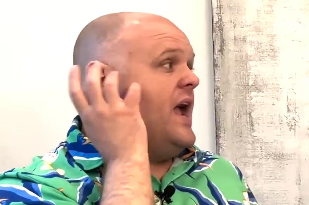 Brandon Biggs, el hombre que predijo el atentado a Donald Trump hace cuatro meses. FOTO: CAPTURA