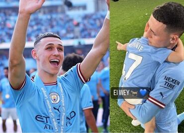 ¡Insólito! Phil Foden le abre una cuenta de Instagram a su hijo, Ronnie, apodado como "El Wey"