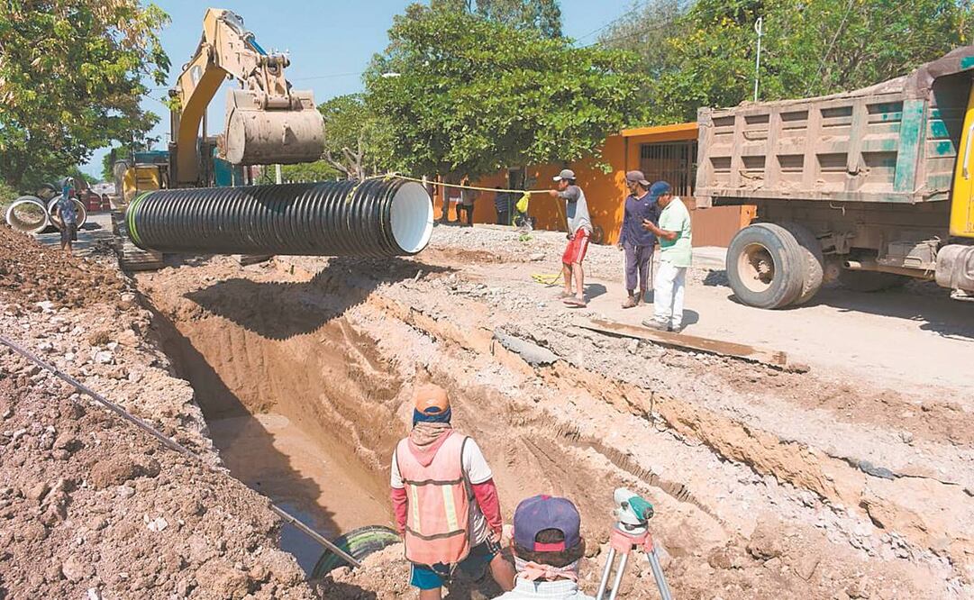 En 2019 se localizaron 53 puntos colapsados, cada punto crítico equivale a una manzana de 50 viviendas. Fotos: CORTESÍA