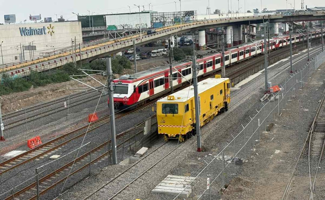 Habrá retrasos otra vez en el Suburbano por trabajos de interconexión al AIFA. Foto: Arturo Contreras.
