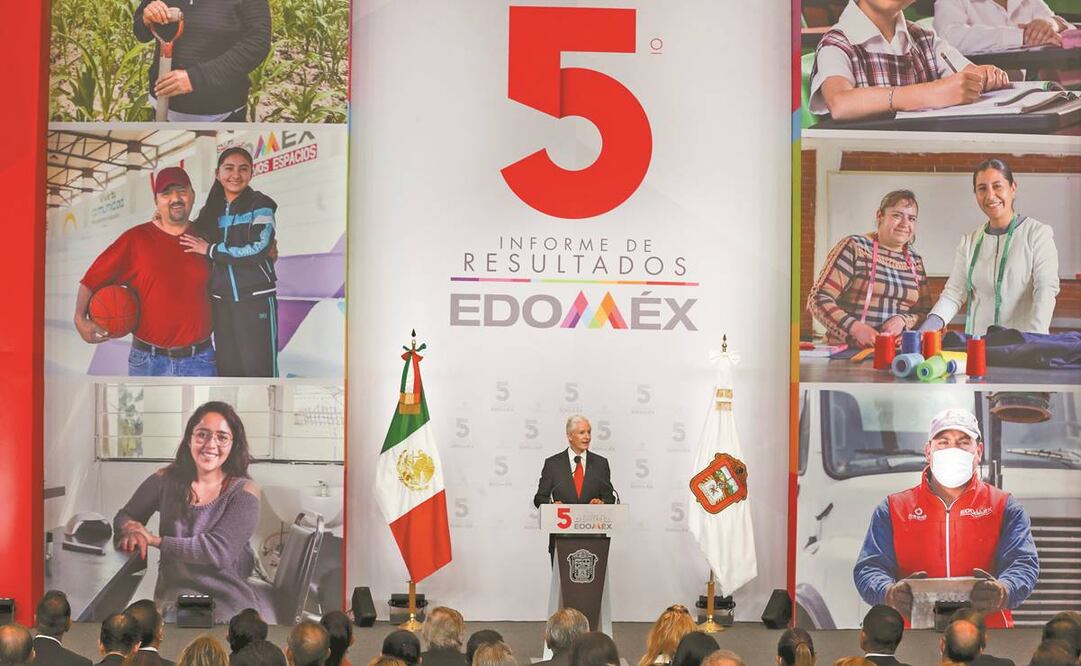 Del Mazo dijo que la capacidad del sistema de transporte masivo del Valle de México se incrementó más de 250% en cinco años. Foto: Jorge Alvarado/ LE UNIVERSAL