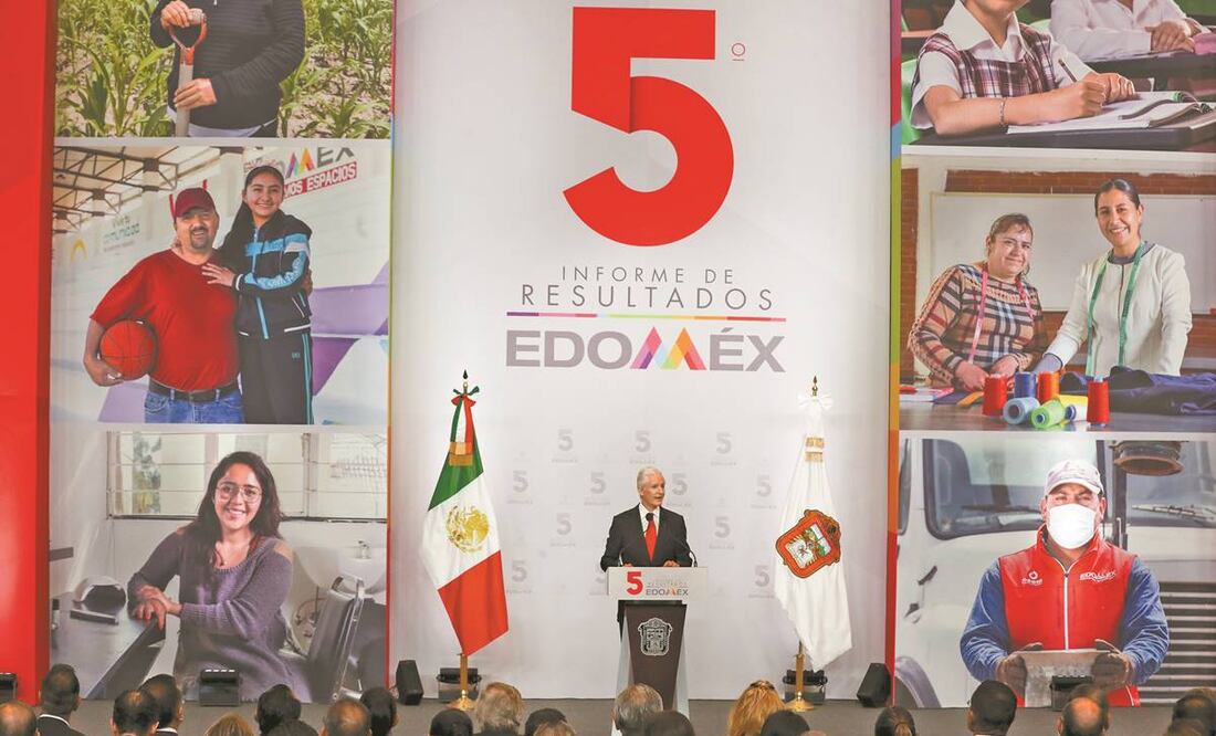 Del Mazo dijo que la capacidad del sistema de transporte masivo del Valle de México se incrementó más de 250% en cinco años. Foto: Jorge Alvarado/ LE UNIVERSAL