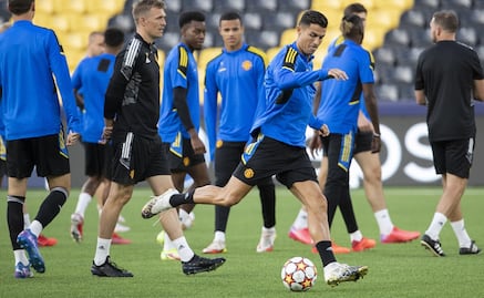 Así se prepara Cristiano Ronaldo para su regreso a la Champions League con el Manchester United