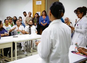 Prometen revisar cada caso del personal médico