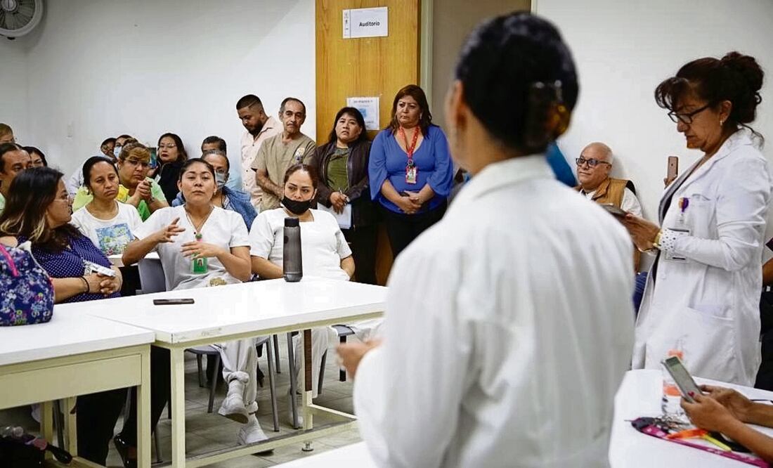 Según autoridades, se han realizado 25 reuniones con personal de hospitales para detallar el proceso de transición al IMSS-Bienestar. Foto: Archivo EL UNIVERSAL