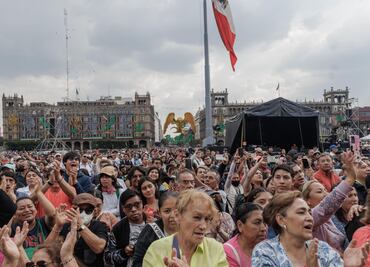 Así se vivió el maratón de mariachis en el Zócalo CDMX; acuden 50 mil personas