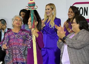 “Es signo de la confianza que depositamos en ella”: Olga Sánchez Cordero por entrega de bastón de las mujeres a Sheinbaum