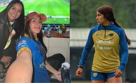 Captan a jugadora de Pumas con la playera del América en el Estadio Azteca