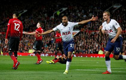Manchester United cae ante el Tottenham en Old Trafford