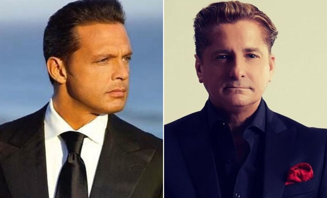 Luis Miguel y su hermano Alejandro Basteri. Foto: producción El Universal