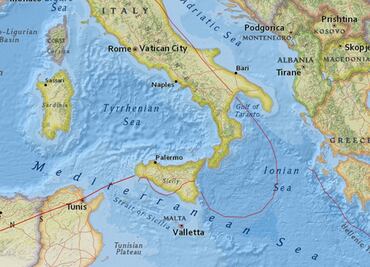 Sismo de 4.8 grados en Sicilia, al sur de Italia, deja al menos 40 heridos