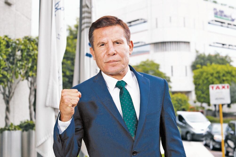 El César del boxeo debe ser fuerte para guiar a su familia (LUIS CORTÉS. EL UNIVERSAL)