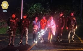 SSC rescata a tres mujeres perdidas en Los Dinamos; fueron halladas después de 3 horas