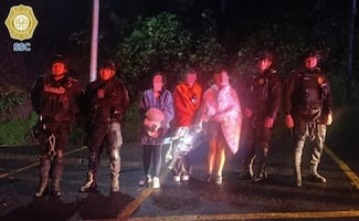 SSC rescata a tres mujeres perdidas en Los Dinamos; fueron halladas después de 3 horas