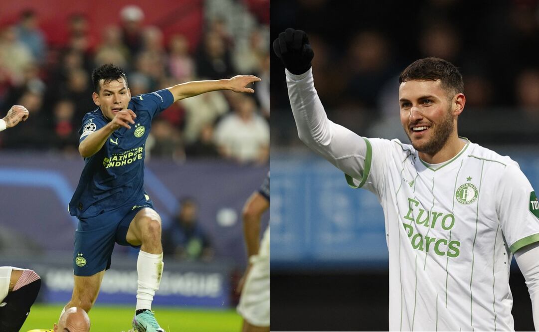 Chucky Lozano y Santiago Giménez - Foto: Especial