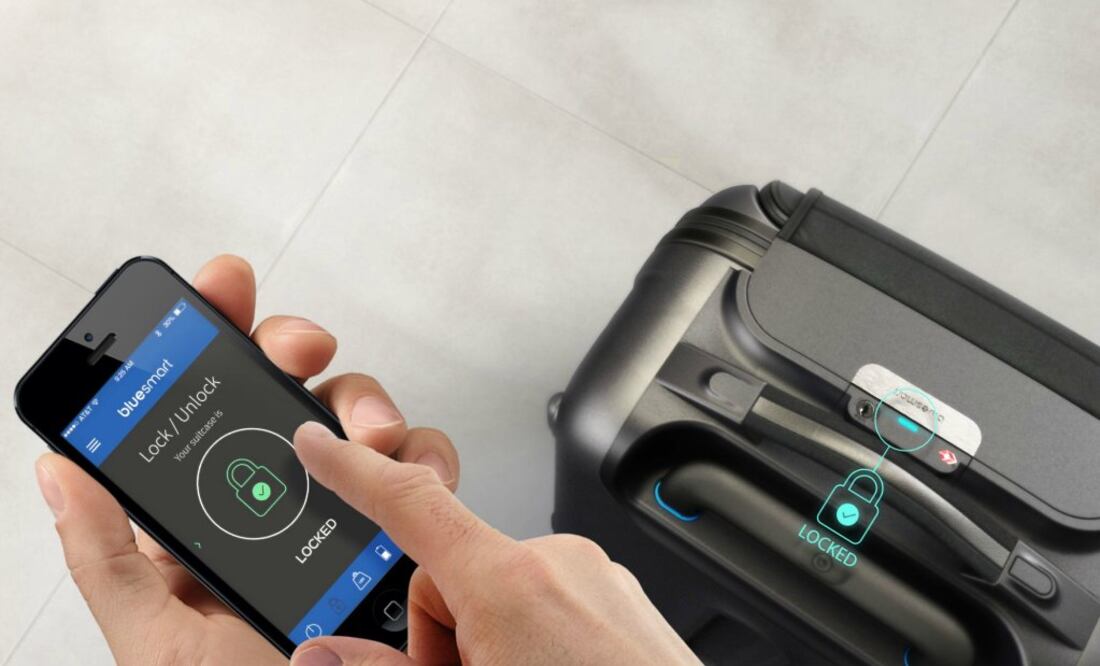 Conoce la nueva generación de maletas. (Foto: Cortesía Bluesmart)