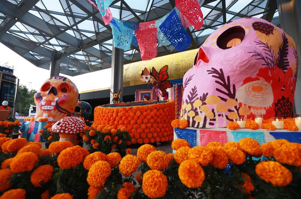 Ofrenda por el Día de Muertos. 
Foto: EL UNIVERSAL / Fernanda Rojas
