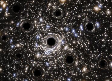 Descubren concentración de pequeños agujeros negros en corazón de cúmulo globular