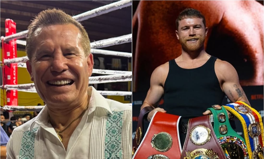 FOTO: ESPECIAL - Julio César Chávez reitera su apoyo a Canelo Álvarez tras derrota contra Terence Crawford: "Nos ha dado muchas satisfacciones"