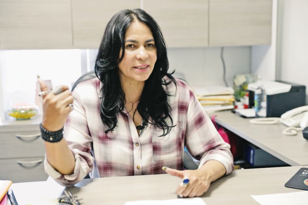 Dione Anguiano Flores aseguró que los reordenamientos en los tianguis de la demarcación no son remanentes de lo ocurrido en Tláhuac (IVAN STEPHENS. EL UNIVERSAL)